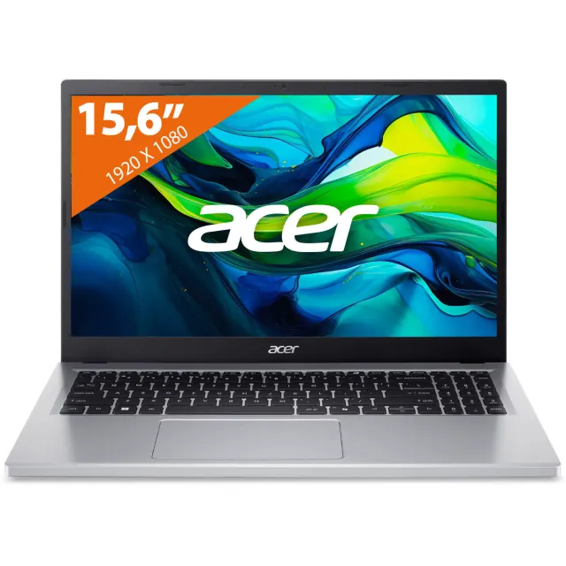 Acer Aspire Go 15 AG15-32P-3534 laptop zilver, foto 2