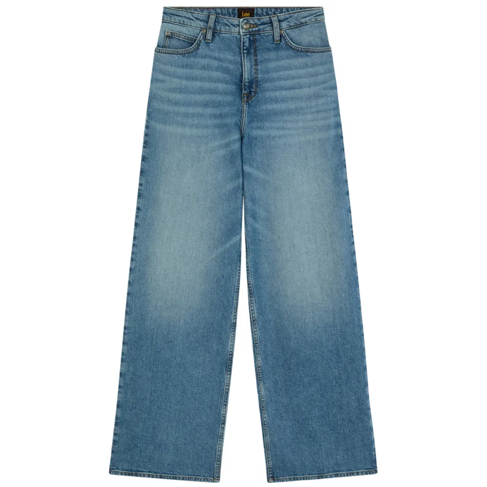 Lee wide leg jeans - mediumblauw, foto 2
