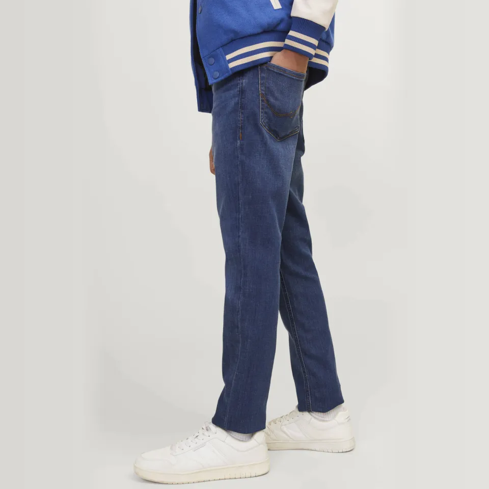 Jack & Jones JUNIOR slim fit jeans JJIGLENN stonewashed, foto 6