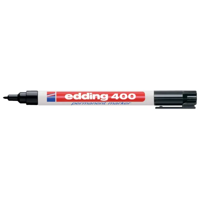 Edding 400 permanente viltstift zwart 1 mm