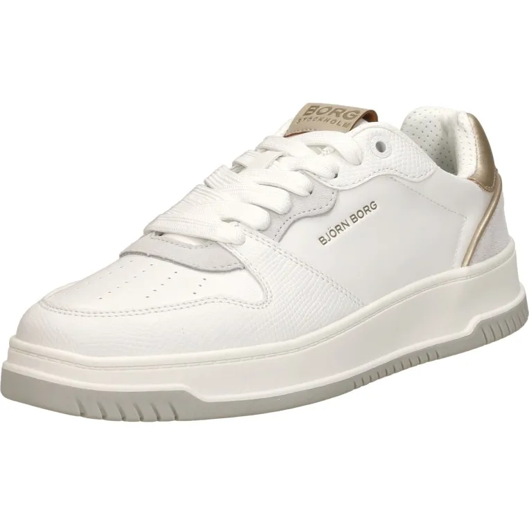 Björn Borg T2700 Lea sneaker wit, foto 3