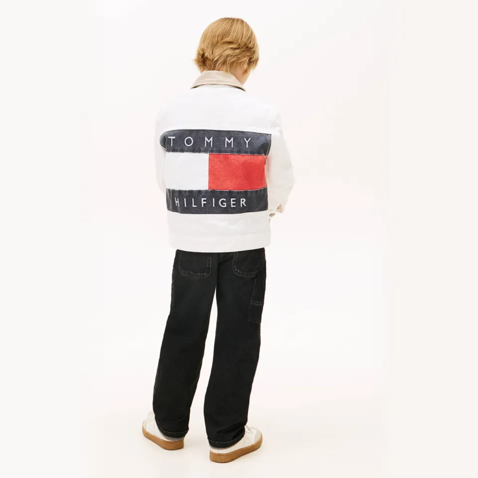 Tommy Hilfiger spijkerjas wit, foto 3