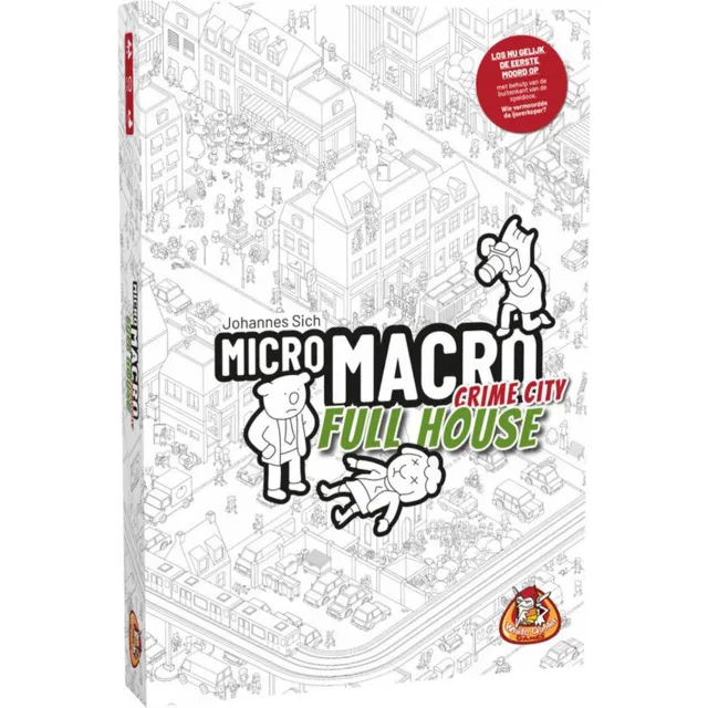 White Goblin Games Micromacro Crime City Full House