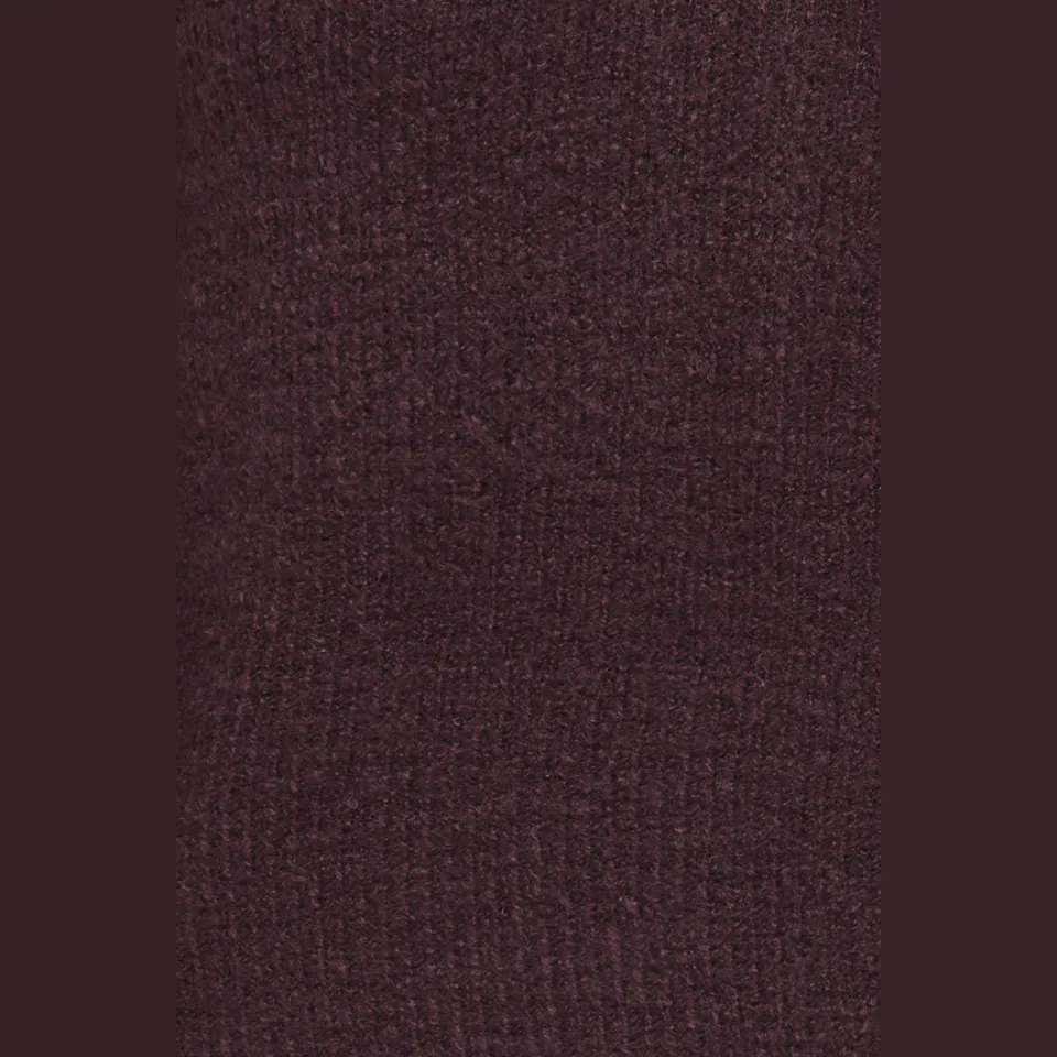 Only pullover donkerrood gebreid, foto 7