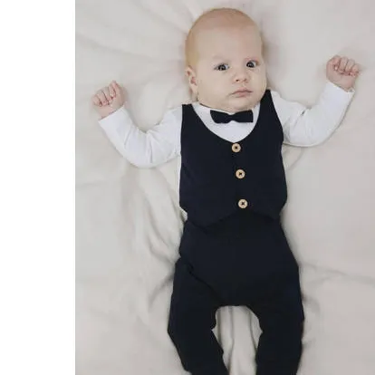 NAME IT BABY romper + broek NBMADAM antraciet/wit, foto 4