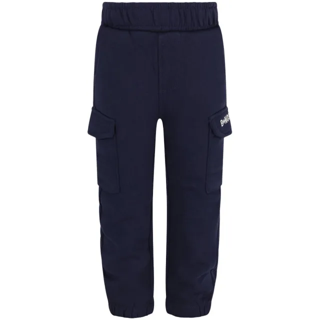 B.Nosy tapered cargo joggingbroek donkerblauw, foto 2