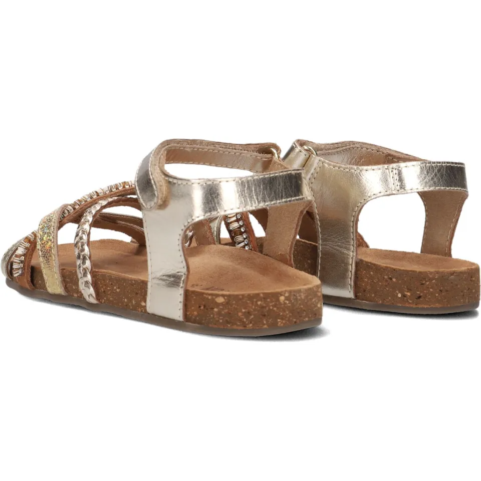 Ton & Ton Sandalen Madita Goud, foto 4