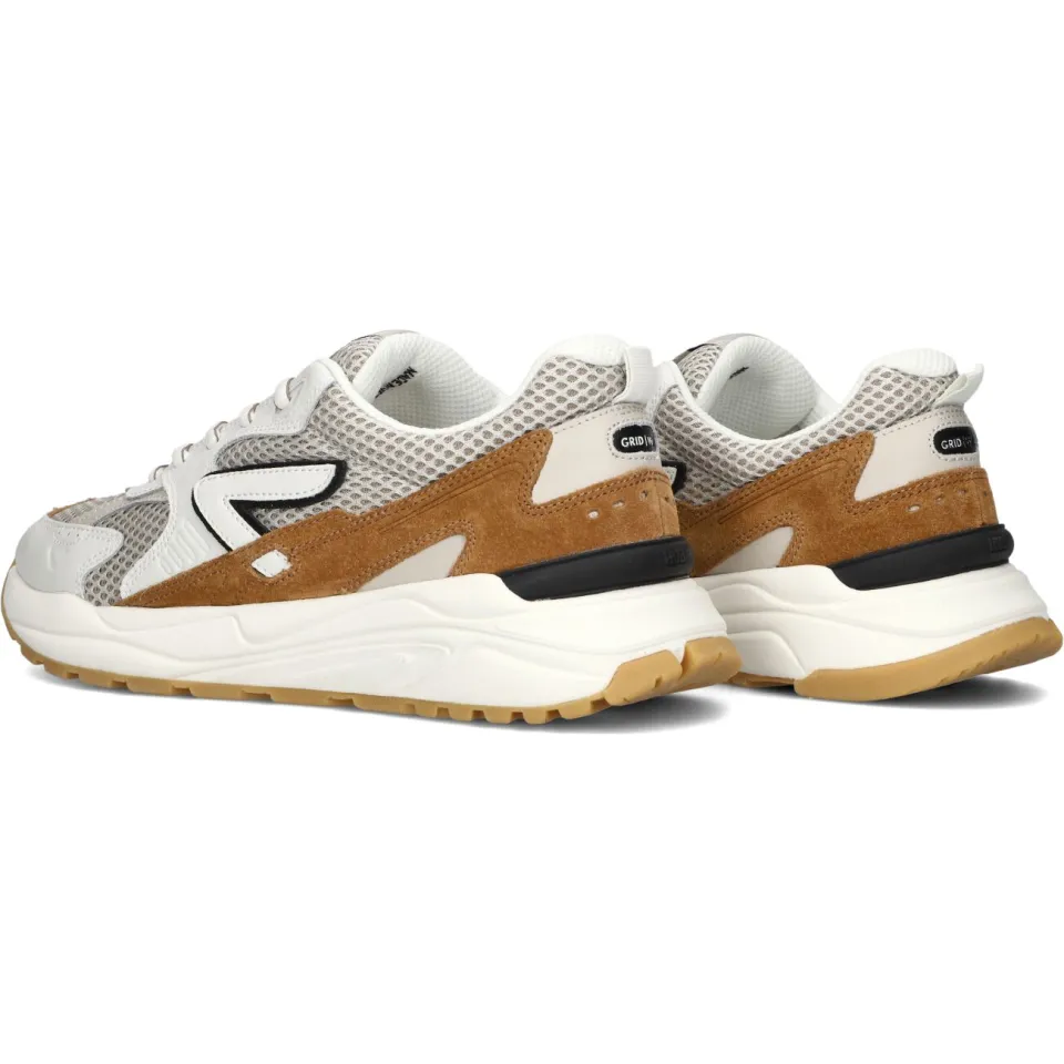 Hub Sneakers Grid-m Wit, foto 5