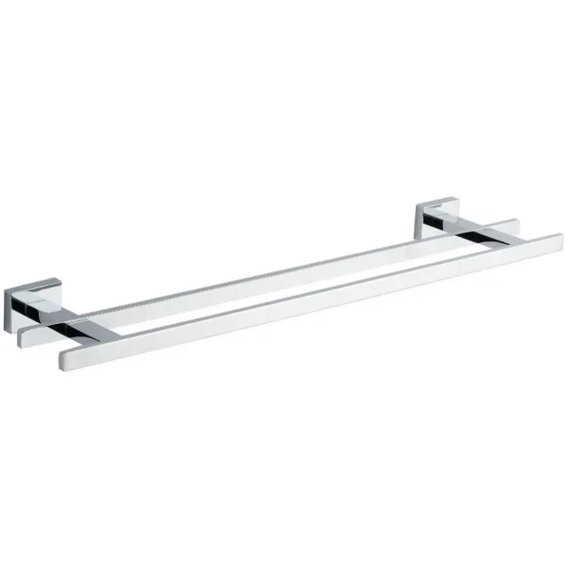 Sapho Dubbele Handdoekhouder Sapho Apollo Hangend 55 cm Chroom