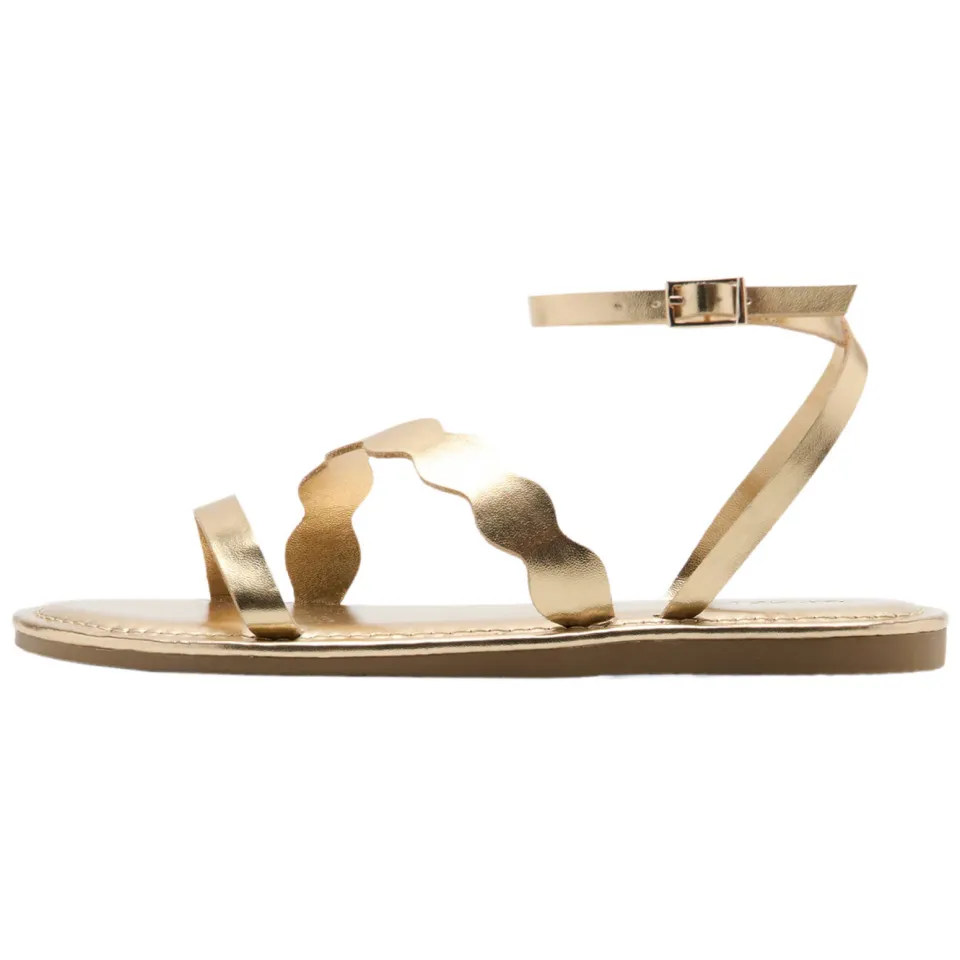 Mango Kids sandalen goud, foto 4