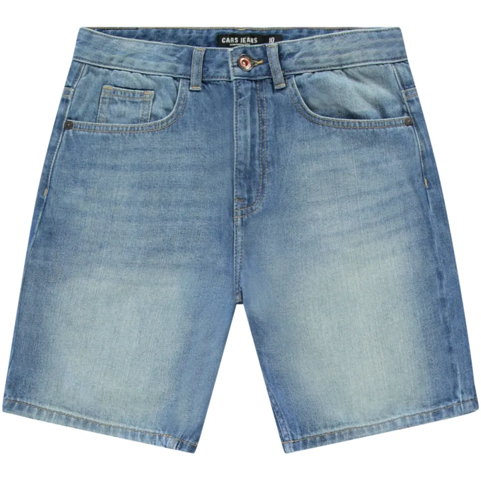 Cars denim regular short stonewashed blauw, foto 2