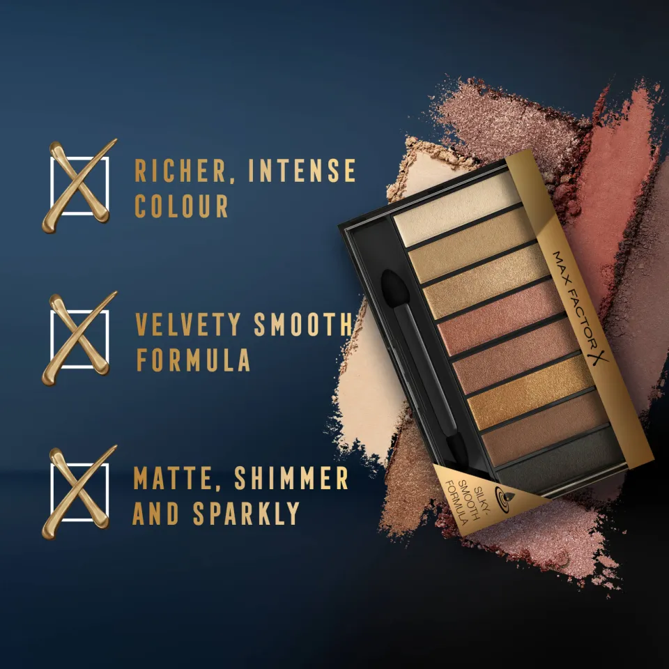 Max Factor Masterpiece Nude Palette oogschaduw 002 Golden Nudes, foto 5
