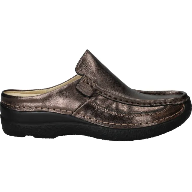 Wolky Roll Slide muiltje brons