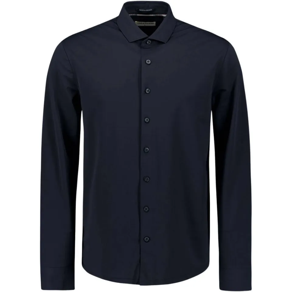 No Excess regular casual overhemd donkerblauw night, foto 2