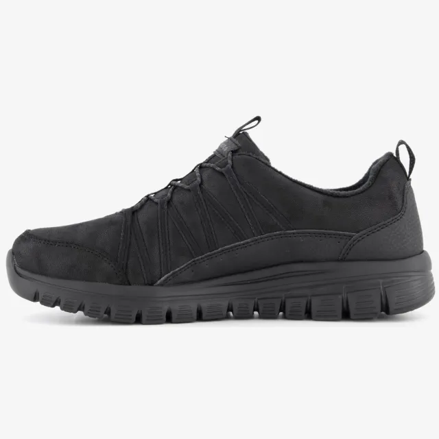 Skechers Graceful Cozy Hug lage sneakers zwart, foto 2