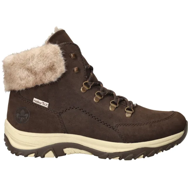Rieker Veterboots Jongens Bruin