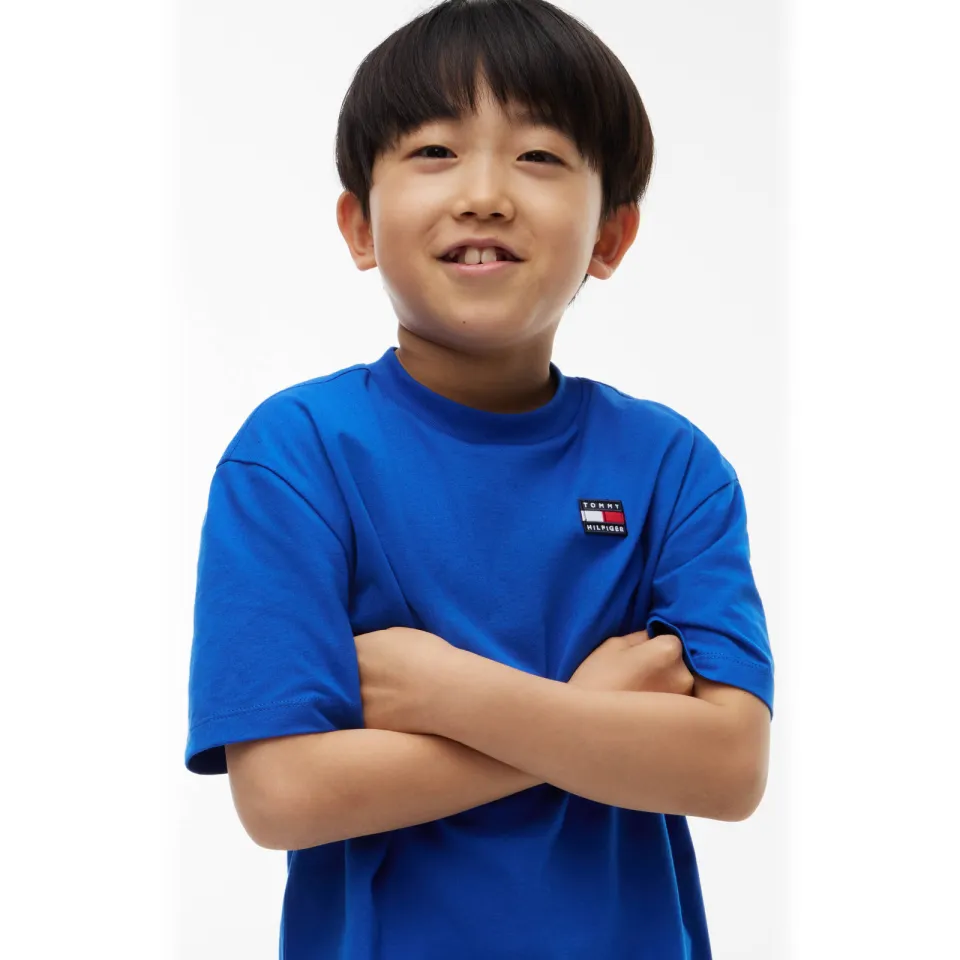 Tommy Hilfiger t-shirt blauw, foto 5