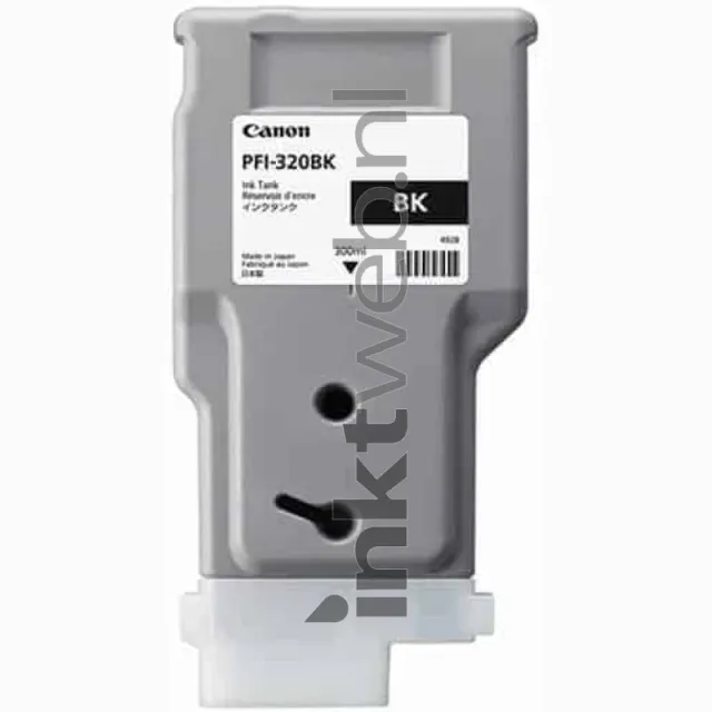 Canon PFI-320 zwart (Origineel Hoge Capaciteit), foto 2