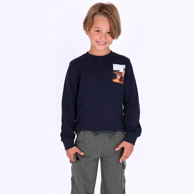 B.Nosy longsleeve donkerblauw