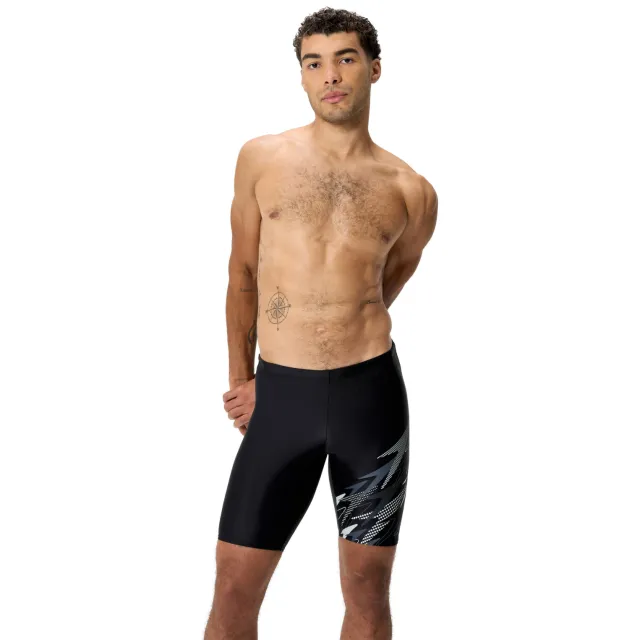 Speedo EnduraFlex jammer Medley Logo zwart