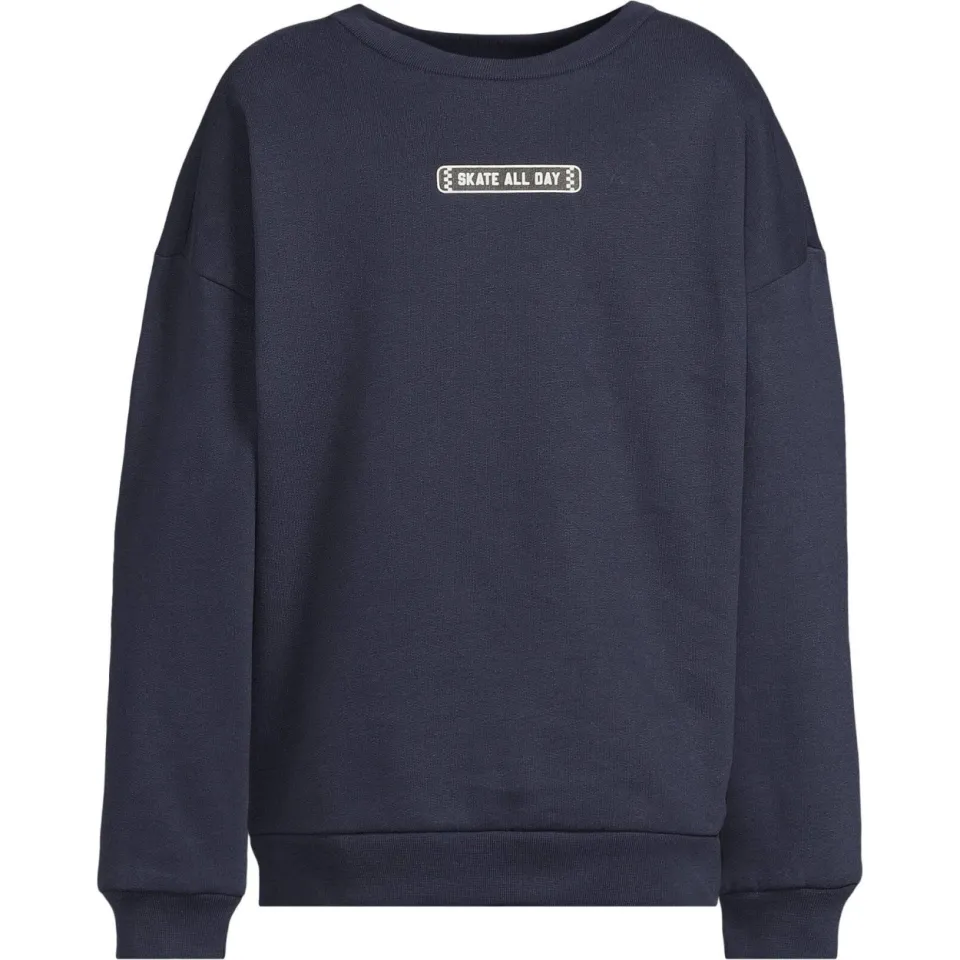 Orange Stars sweater met backprint - donkerblauw, foto 2