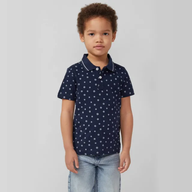 s.Oliver polo donkerblauw