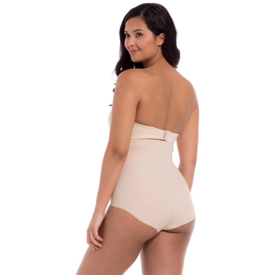 MAGIC Bodyfashion seamless high waist sterk corrigerende slip Maxi Sexy Hi lichtbeige beige, foto 4