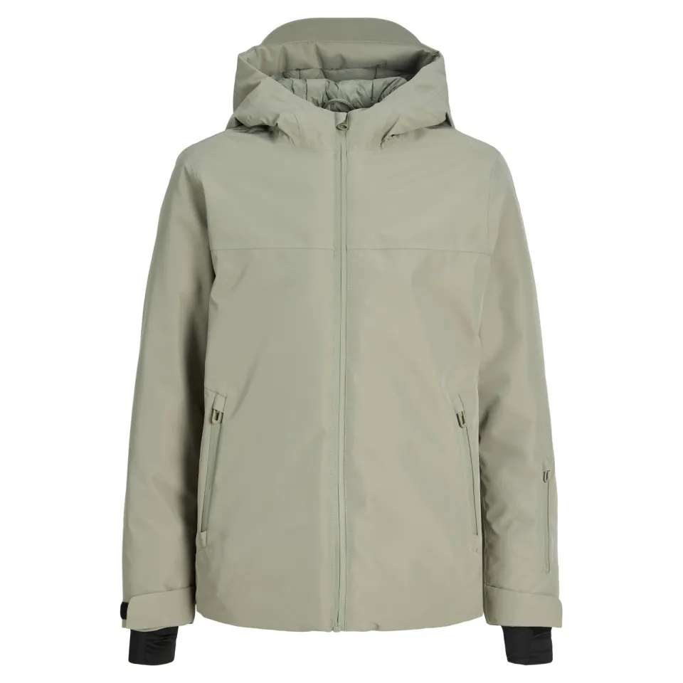 Jack & Jones winterjas lichtgroen, foto 2