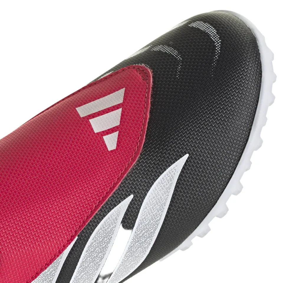 Adidas Performance Predator Club junior imitatieleren voetbalschoenen - zwart/wit/rood, foto 7