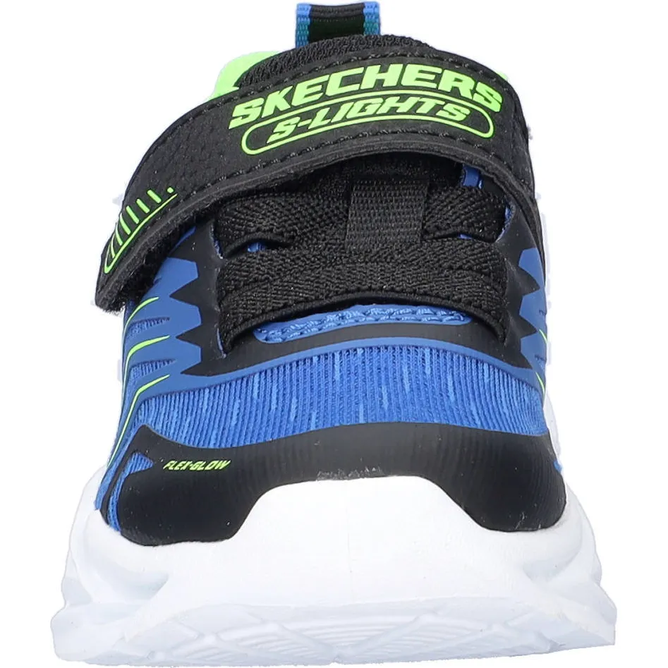 Skechers S-Lights: Flex-Glow Ultra Prism-Pacer sneakers met lichtjes - blauw/groen, foto 5