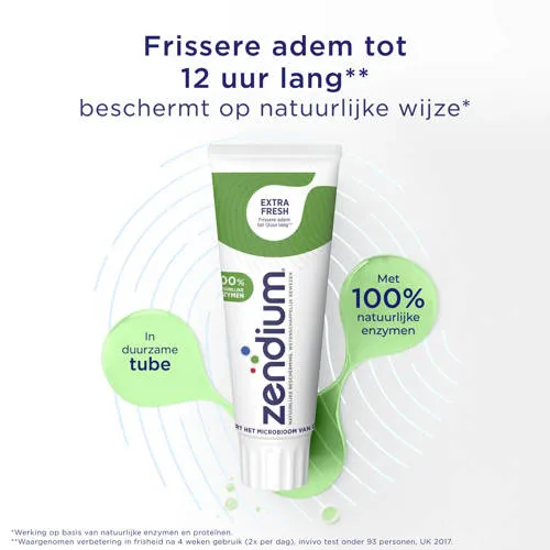 Zendium Extra Fresh tandpasta, foto 3