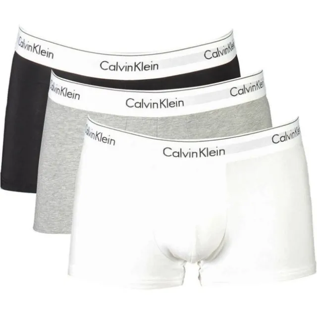 Calvin Klein Katoenen Stretch Boxer Shorts 3-pack wit, foto 2