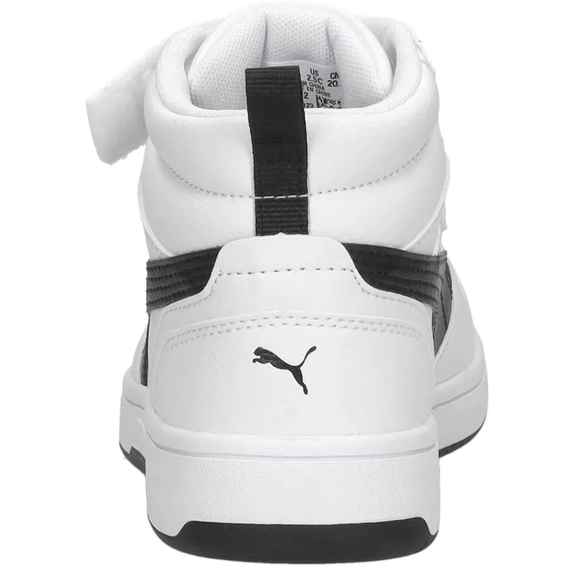Puma Rebound V6 Mid AC+ hoge sneakers wit, foto 4