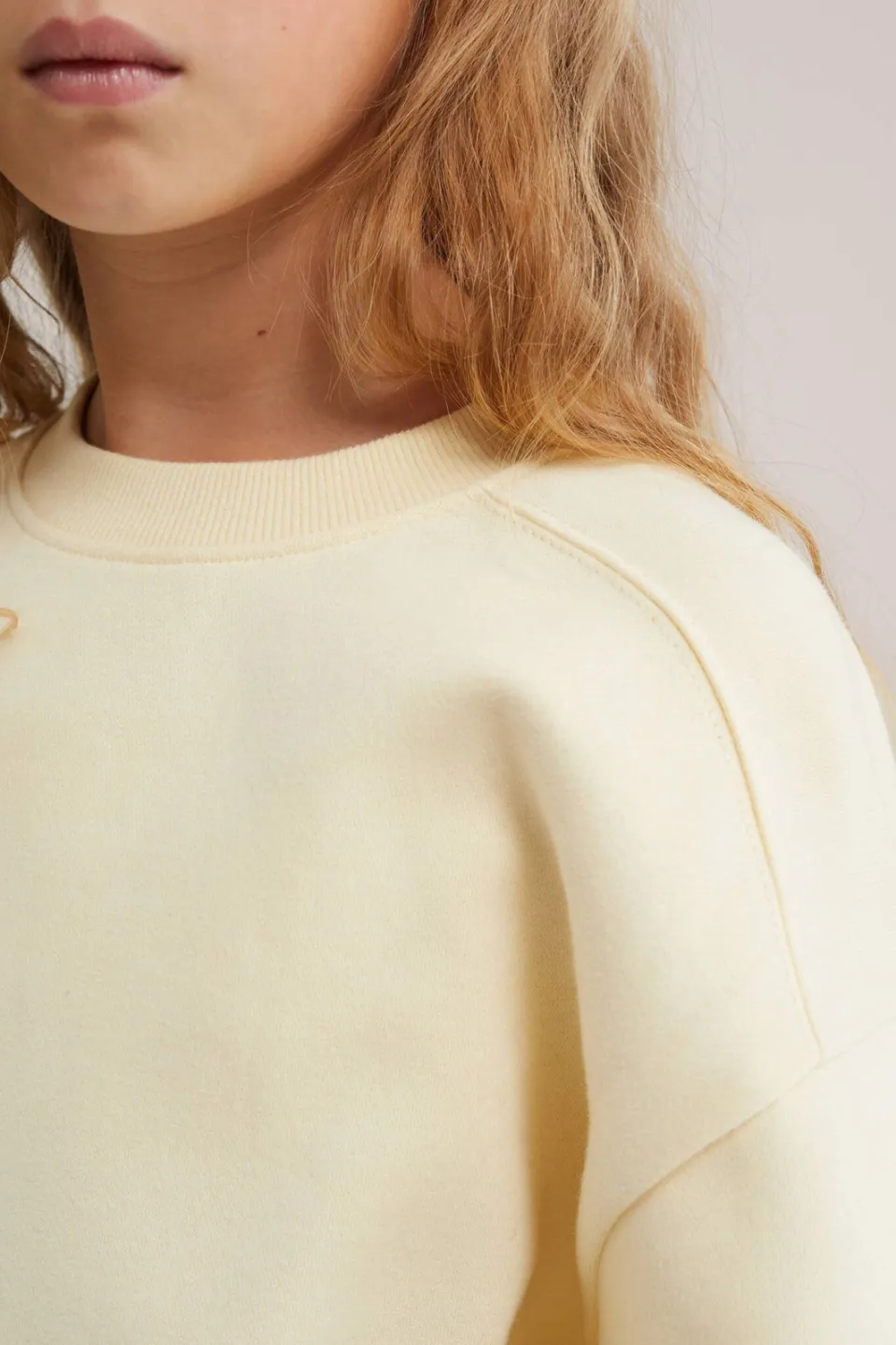 WE Fashion sweater - lichtgeel, foto 4