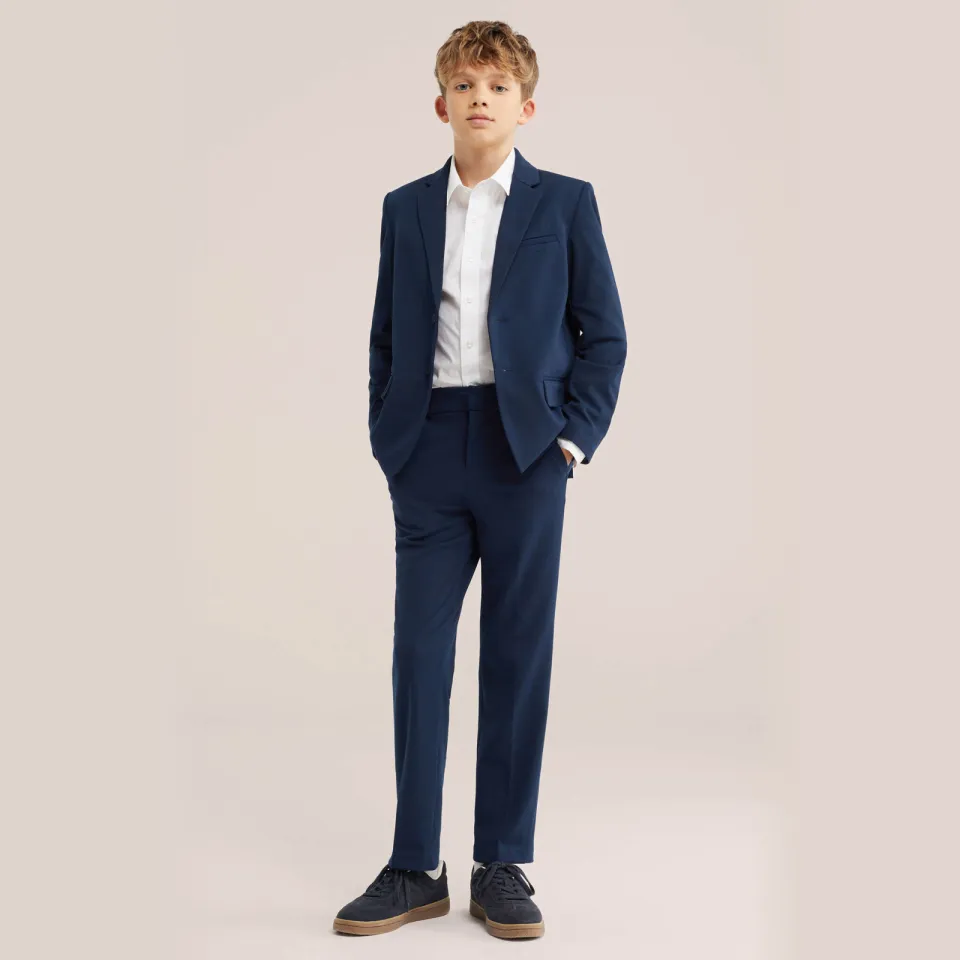 WE Fashion overhemd + vlinderstrikje wit, foto 4