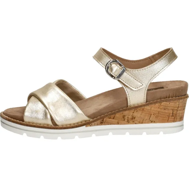 Sub55 Comfort Collection Klara 02 sandalen goud, foto 2