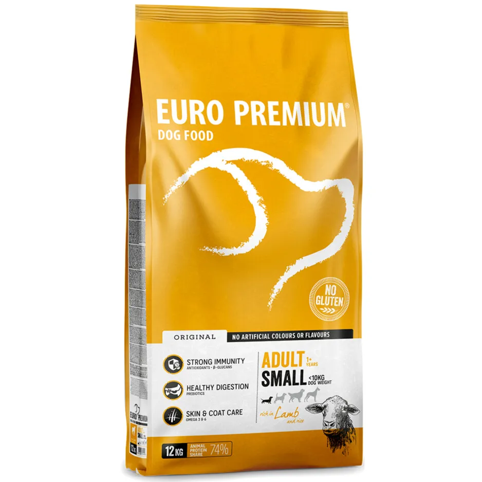 Euro Premium Adult Small lam en rijst hondenvoer, foto 3
