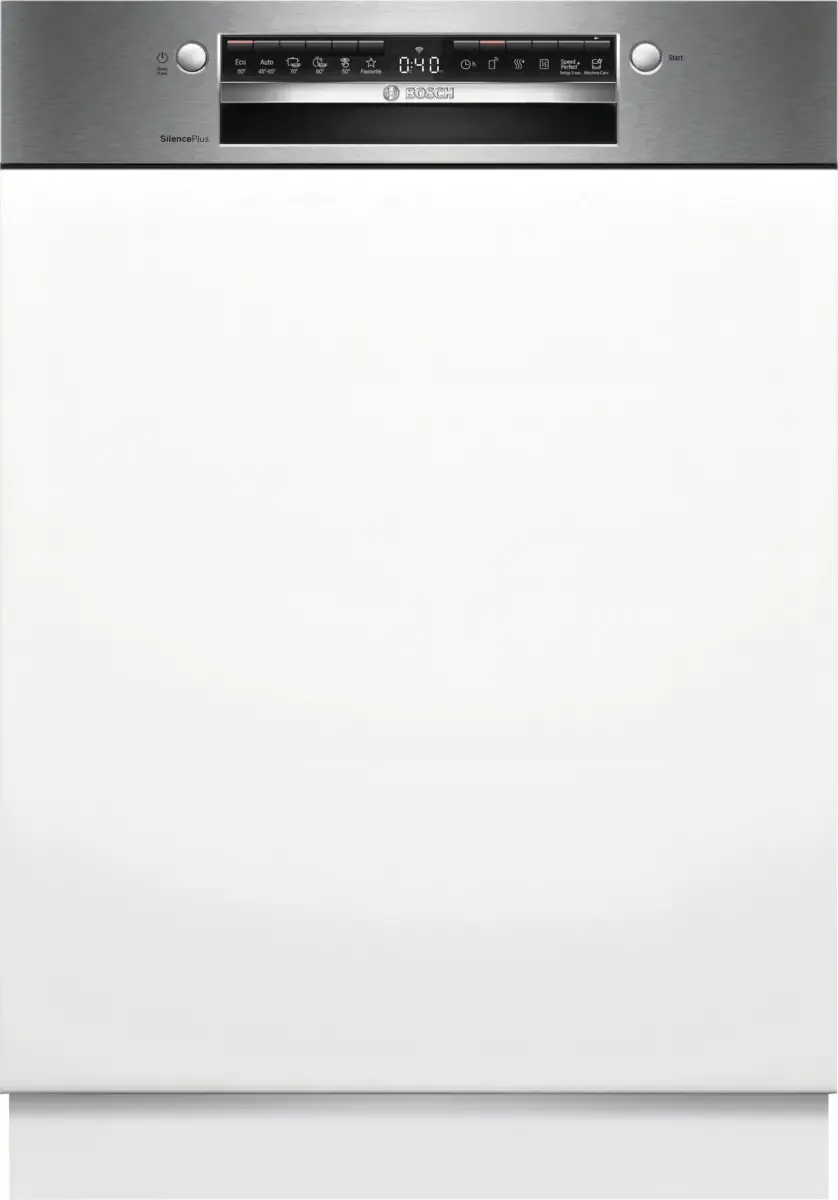 Bosch SMI4ECS28E vaatwasser geborsteld staal, foto 2