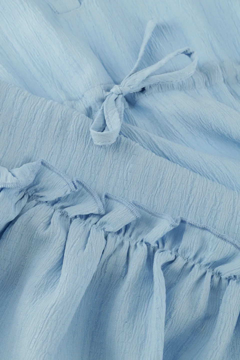 Retour Jeans Candy midi jurk lichtblauw, foto 4