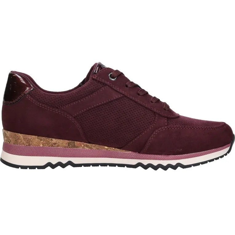 Marco Tozzi Sneakers Laag bordeaux