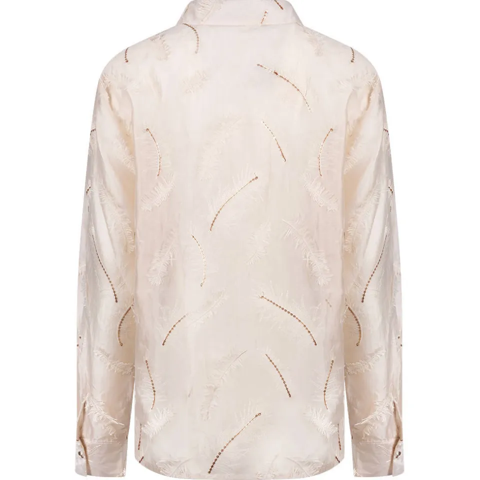 NUKUS Aysha blouse beige, foto 3