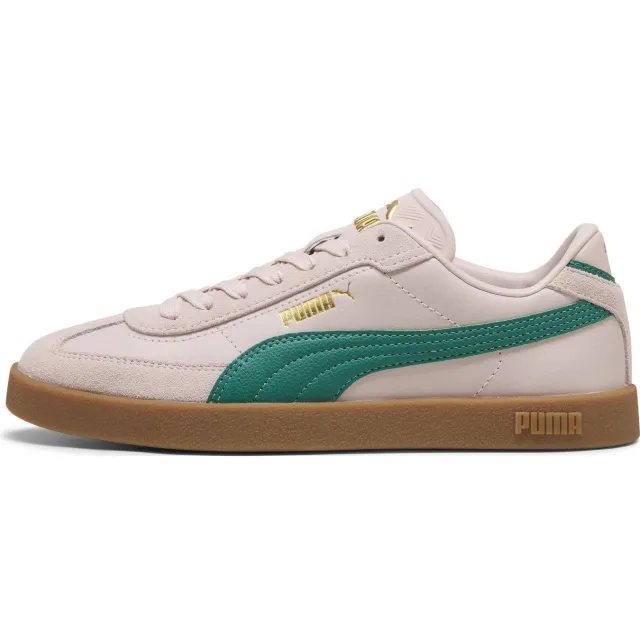 Puma Club II Era suede sneakers roze/groen, foto 2