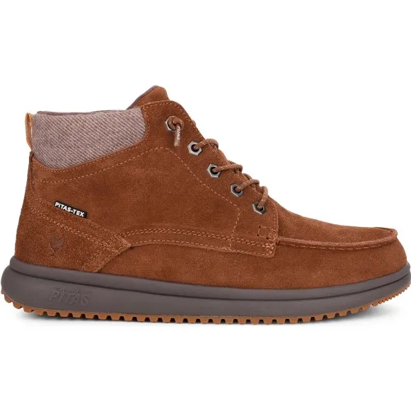 Walk In Pitas Tokio hoge schoenen bruin