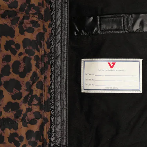 Vingino Tanice winterjas met panterprint bruin, foto 4