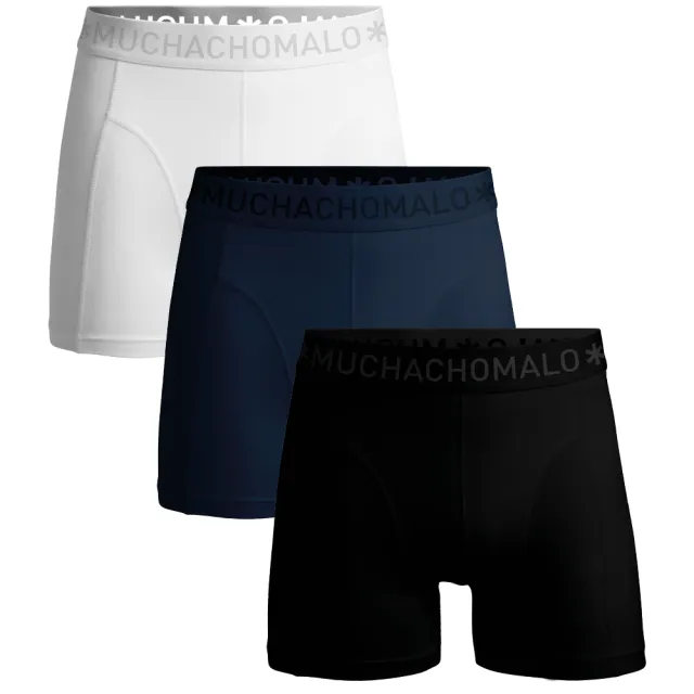 Muchachomalo Heren 3-pack Boxershorts Veelkleurig