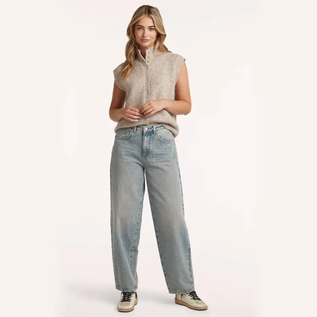 Circle Of Trust ARIA barrel jeans - lichtblauw Light blue denim