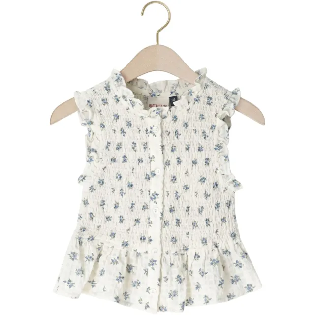 Retour Jeans Monica blouse wit Wit/groen/blauw