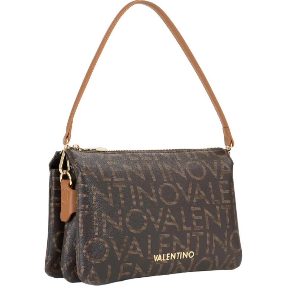 Valentino Bags Regina schoudertas met logoprint donkerbruin bruin, foto 4