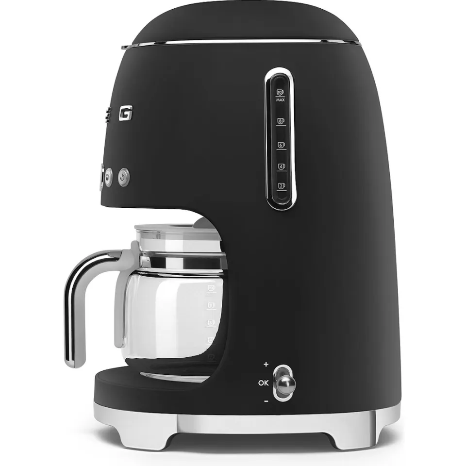 Smeg DCF02BLMEU filterkoffiezetapparaat mat zwart, foto 2
