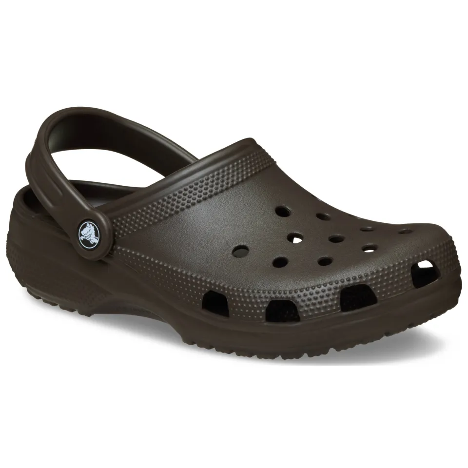 Crocs Classic clog donkerbruin bruin/zwart, foto 6